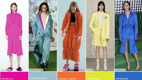 2022春夏女装色彩趋势抢先看_女装_时尚_时尚c计划_时尚_穿搭