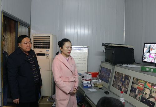 区教委主任包茹华同志,南岸区教委计财科科长余澜同志来到重庆二外