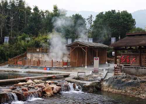 湖南汝城热水镇温泉