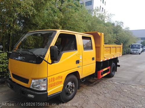 供应湖南娄底 江铃双排座自卸车 五十铃发动机115马力 夏季火热促销中