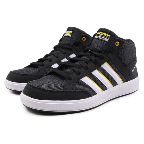 adidas阿迪达斯男鞋 2019春夏新款运动鞋时尚三条纹舒适高帮透气滑板