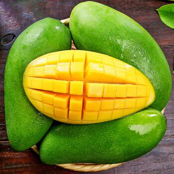 越南芒果大青芒芒果玉芒大果9斤装新鲜水果送礼5斤精选9斤装