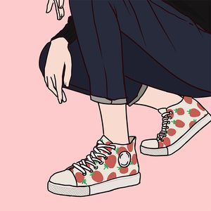 鞋子动漫头像