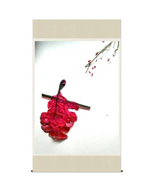 树叶贴画人物篇(原创)