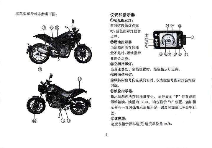 幼狮250说明书 贝纳利