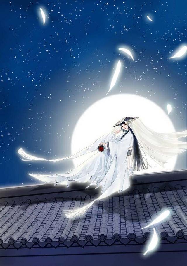 十二星座化身为月下美人,射手座是个侠女,双子座是背影杀手!