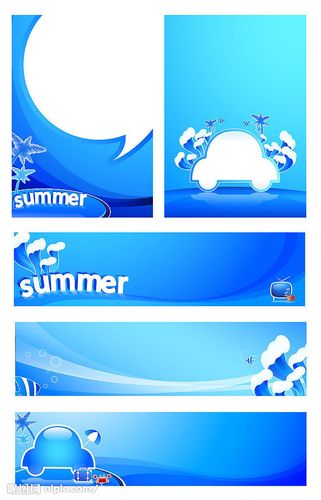 蓝色背景矢量图__底纹背景_底纹边框_矢量图库_昵图网nipic.com