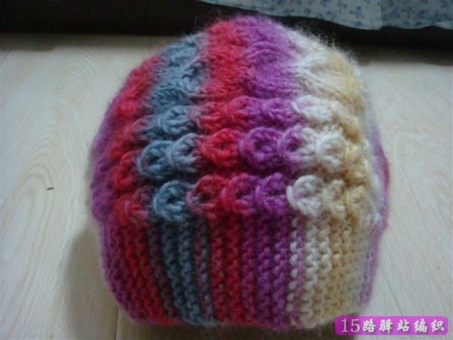 铜钱花帽子的织法,铜钱花 麻花组合