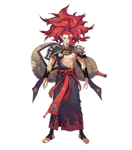 阴阳师酒吞童子式神立绘传记一览