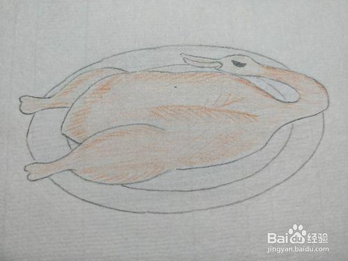 2年级春节美食制作烤鸭手抄报二年级春游手抄报