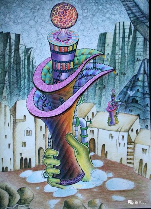 第25届儿童科幻画比赛一等奖作品摘选20幅