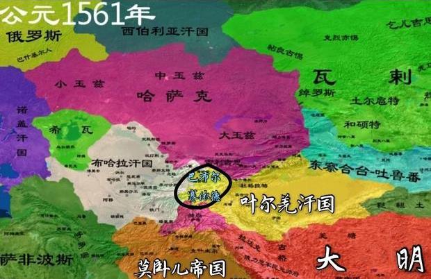 原创东察合台汗国崩溃后的变故导致叶尔羌和莫卧儿两国在亚洲建立