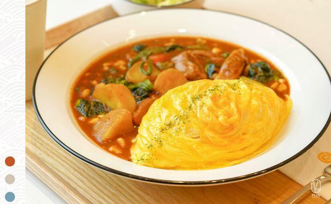 8折!西安top1荣登必吃榜的旋转瀑布网红蛋包饭来了!