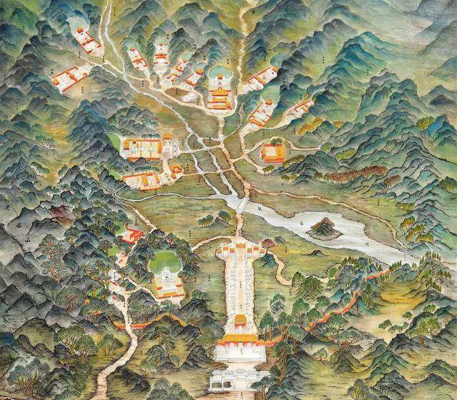 明十三陵(局部)