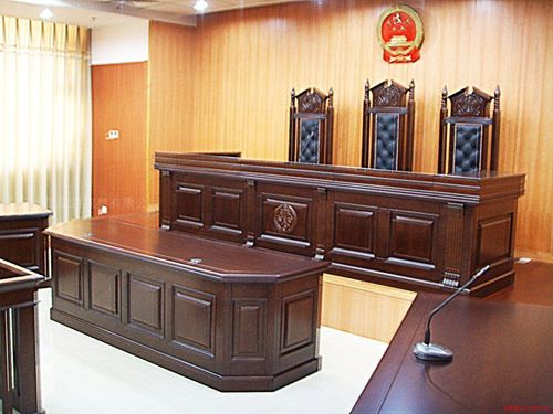 模拟法庭讲台桌讲台椅(天昊晟森)