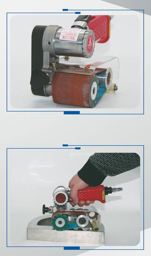 供应拉丝打磨一体机 小型金属打磨机气动拉丝打磨机 手提式抛光机