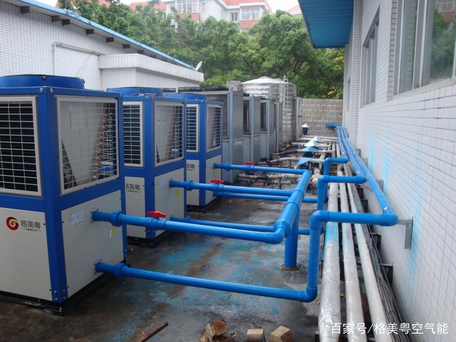 空气能安装示意图
