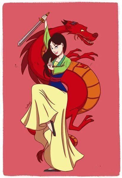 花木兰是女神还是女汉子手抄报 手抄报模板大全