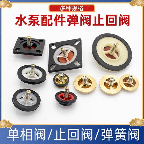 单向止水阀水泵配件自吸泵截止阀止回阀增压泵水阀防漏逆止阀弹阀
