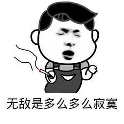 无敌是多么寂寞表情包-在线图片欣赏