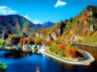 本溪关门山漂流