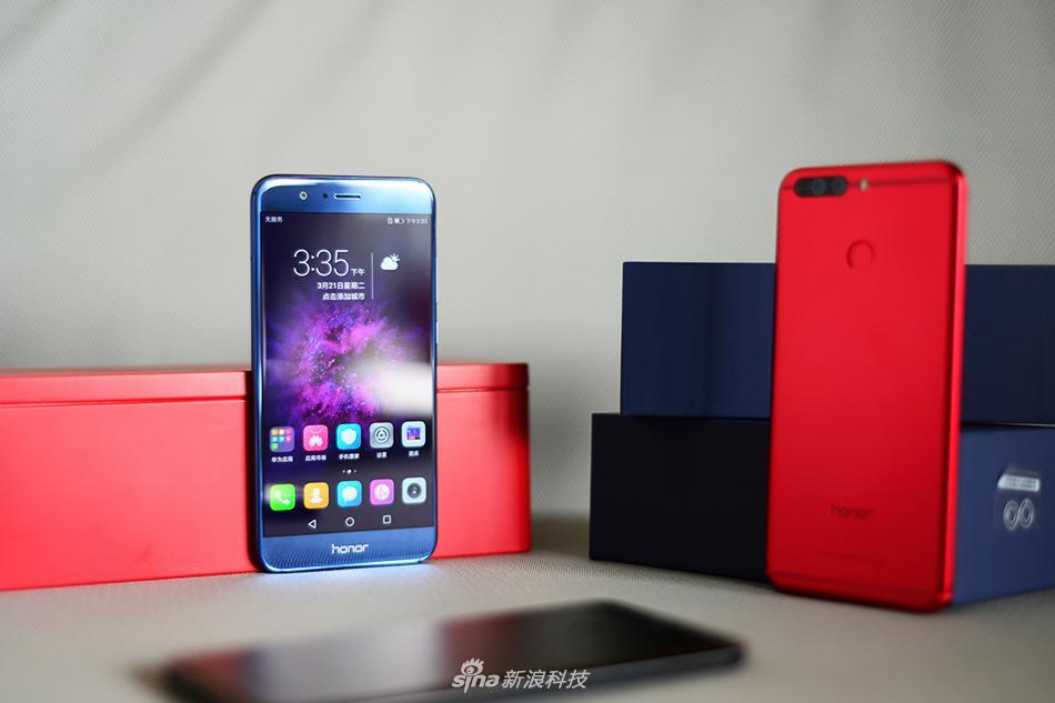 荣耀v9图赏:红蓝黑哪个是你的菜?