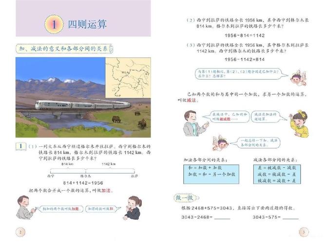 2018年人教版小学四年级数学下册知识点总结