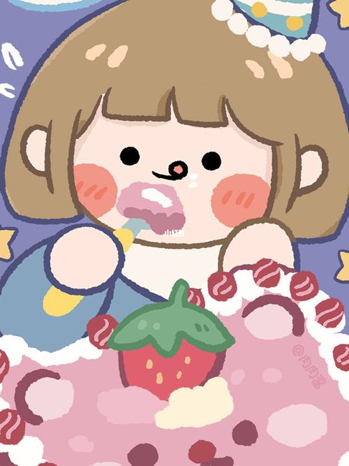 96萌萌哒.小女孩.动画版.手机壁纸