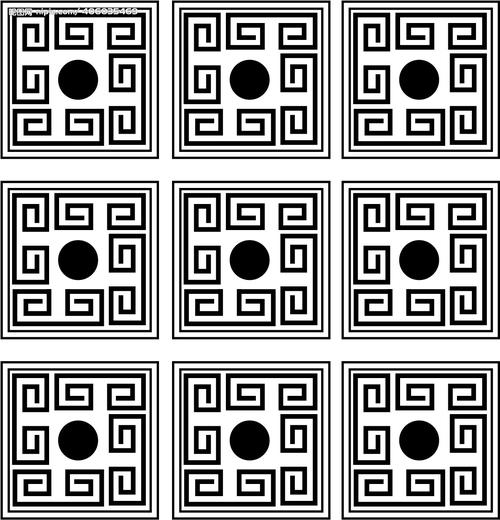 方格纹图片[矢量图,cdr]