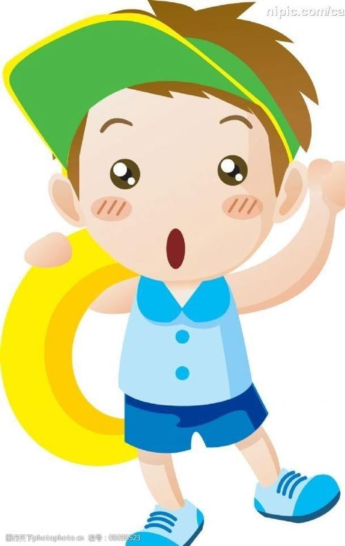 卡通小男孩图片