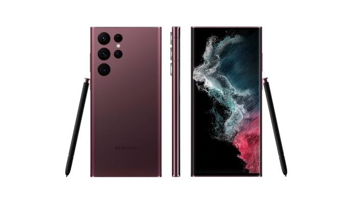 三星galaxys22ultra模型图赏与s21ultra和note20ultra对比