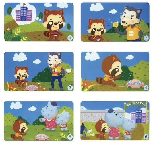 市北区城投实验幼儿园大班级部【阅读表达】——如何看图讲故事