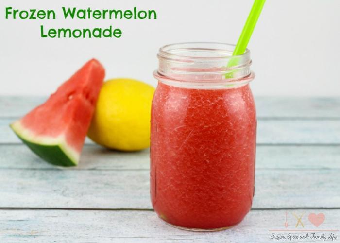 frozen watermelon lemonade