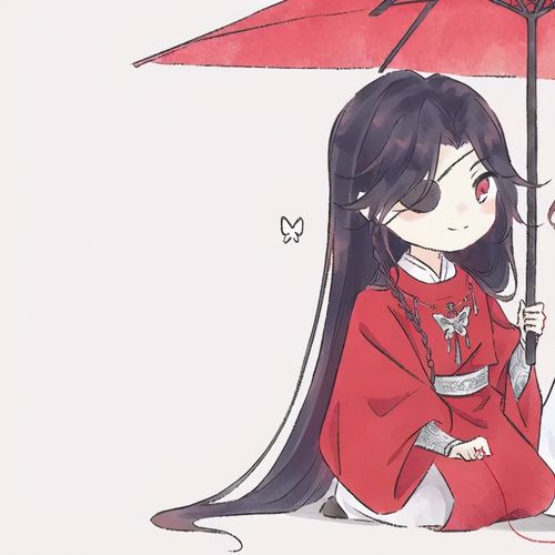 私藏的天官赐福头像,花城谢怜太美了