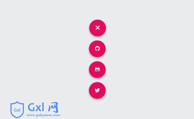 鼠标滑过按钮展开css3动画特效
