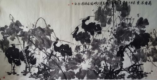 画家冯瑞林写意花鸟作品赏析三