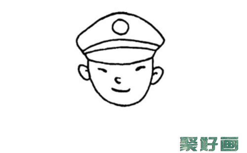 飞机机长简笔画步骤图片怎么画简笔画教程