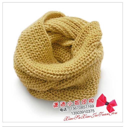 这种套头围巾的织法是什么?有没有具体的教织视频?具体些