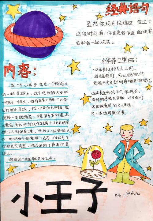 叶柏利老师推荐了《小王子》