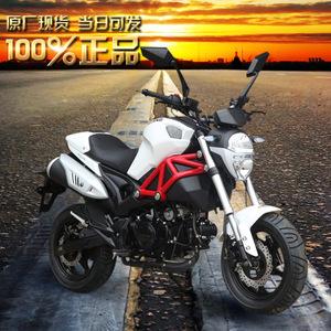 可上牌小怪兽摩托车跑车鬼火125/150cc迷你地平线机车街车助力车