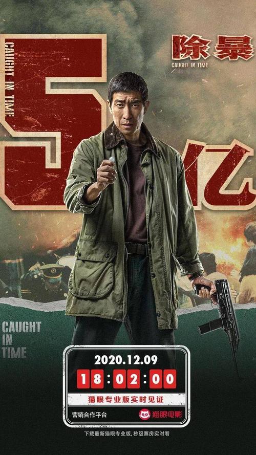 枪战警匪片除暴票房破5亿持续热映中