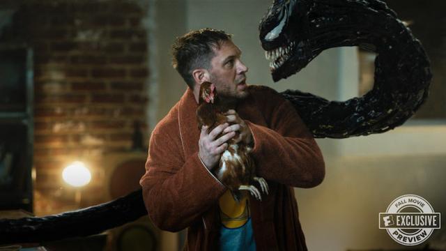 《毒液2》曝新剧照开启预售 汤姆·哈迪与毒液同框