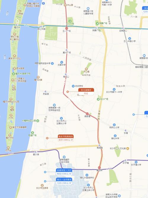 长沙买房必备,最新版长沙楼市楼盘分布地图_长沙自由行热门攻略_滨江
