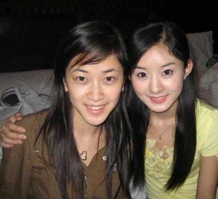 赵丽颖早期照片曝光,不光是漂亮还有其它