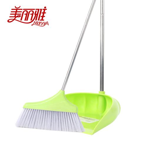 笤帚 美丽雅 塑料扫把 一扫净簸箕组合套装