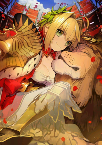 求几张花嫁尼禄的高清图做壁纸,越多越好