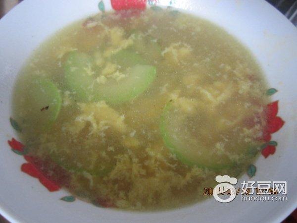 西葫芦鸡蛋汤