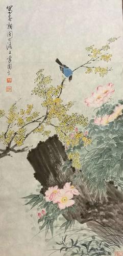 李国良,花鸟画