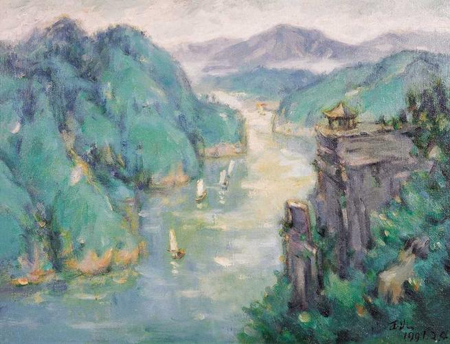 马玉如 富春钓鱼台