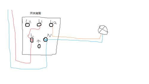 一开五孔的接线怎么接,是松本的那种插座,是不是按钮2